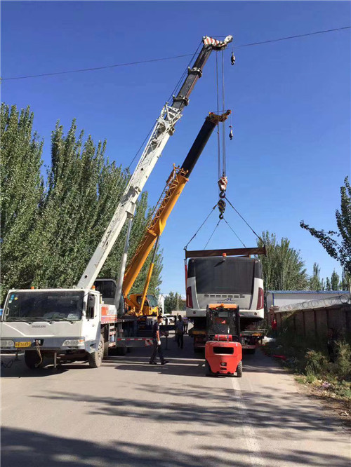 大观区港口集装箱搬运案例